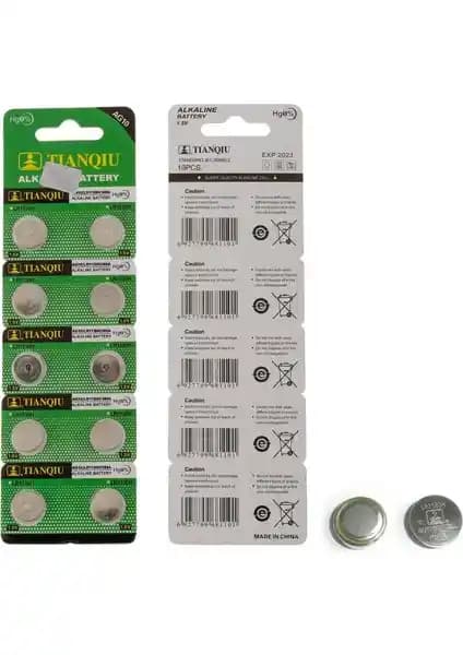 Tianqiu AG10 LR1130H Düğme Pil: Uzun Ömürlü ve Güvenilir Elektronik Güç Kaynağı