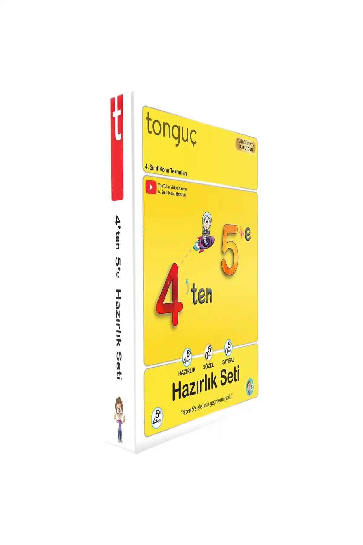 Tonguç 4'ten 5'e Hazırlık Seti: 5. Sınıfa Geçiş İçin Kapsamlı Eğitim Kaynağı
