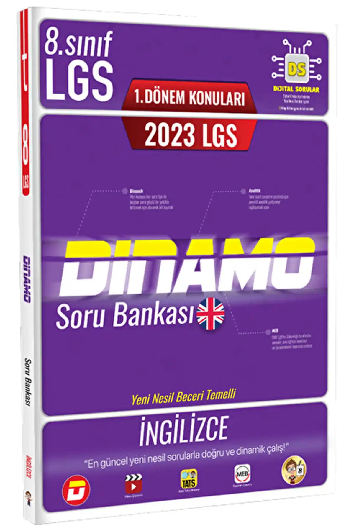 Tonguç Yayınları 2023 LGS İngilizce Dinamo Soru Bankası Öğrenciler İçin Güncel ve Kapsamlı Kaynak