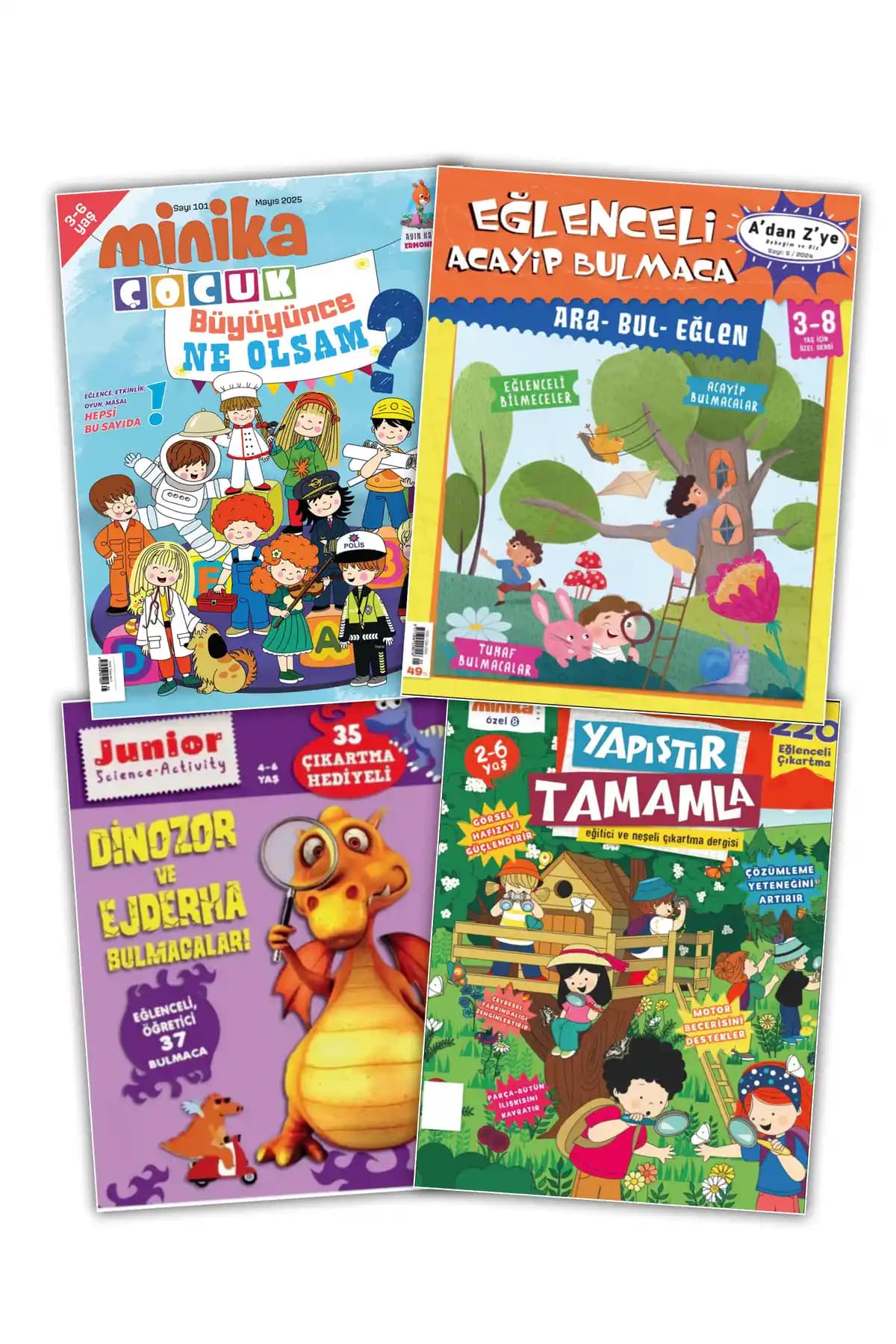 Turkuvaz Dergi Minika Seri 6 Çocuklar İçin Eğlenceli ve Eğitici Bir Kaynaktır