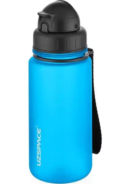 Uzspace Pipetli 400 ml Tritan Çocuk Su Matarası Güvenli ve Pratik Kullanım İçin Uygun