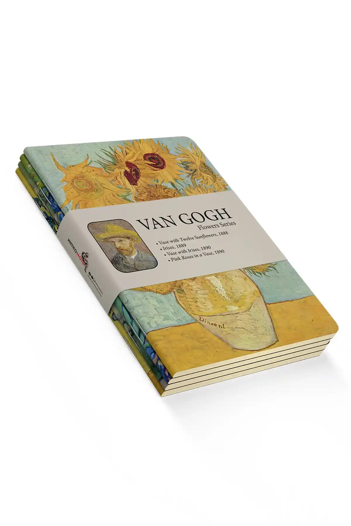 Van Gogh Temalı Çizgisiz Defter Seti: Yaratıcılığı Destekleyen Estetik ve Kullanışlı Tasarım