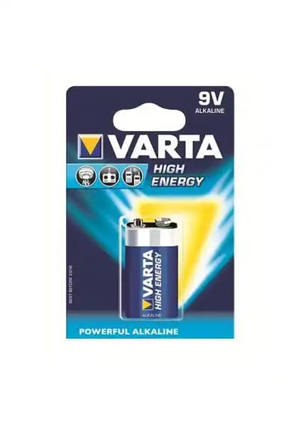 Varta High Energy 9V Alkalin Pil: Yüksek Performans ve Güvenilirlik Sunan Ürün