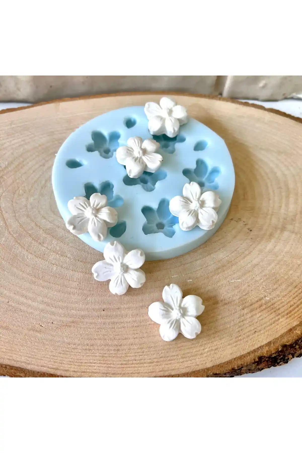 WAMMOLDS Çoklu Çiçek Silikon Kalıp ile Yaratıcı Döküm ve Dekorasyon Çalışmaları