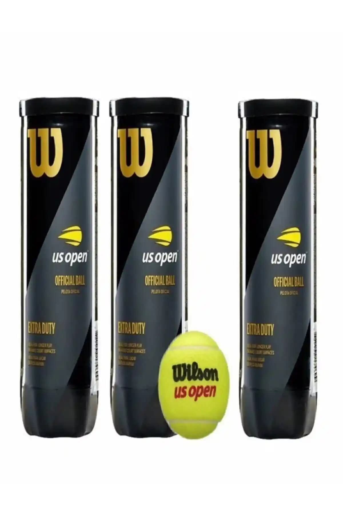 Wilson Us Open 3 Kutu Tenis Topu: Yüksek Performans ve Dayanıklılık Özellikleri