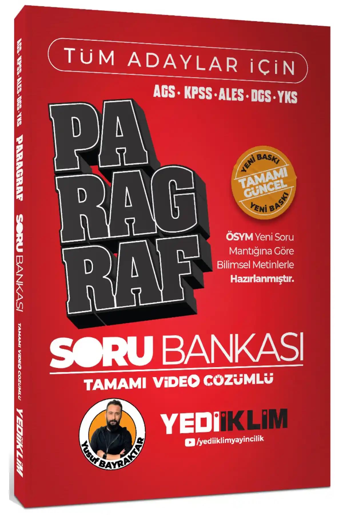 Yediiklim Yayınları'nın Güncel Soru Bankası ile KPSS, YKS ve Diğer Sınavlara Etkili Hazırlık