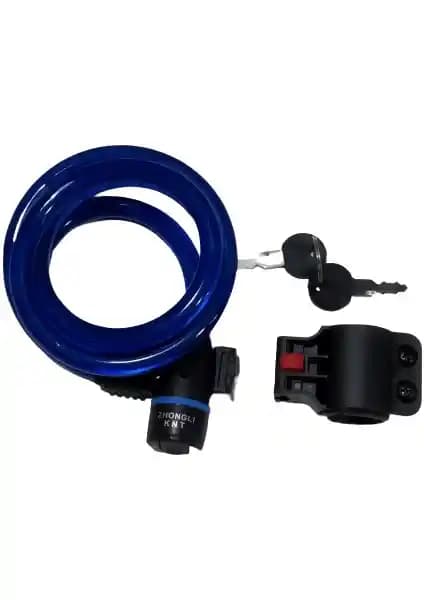 Zhongli Knt 12X1200 mm Anahtarlı Halat Kilit Taşıma Aparatı Güvenli ve Dayanıklı Kullanım İçin