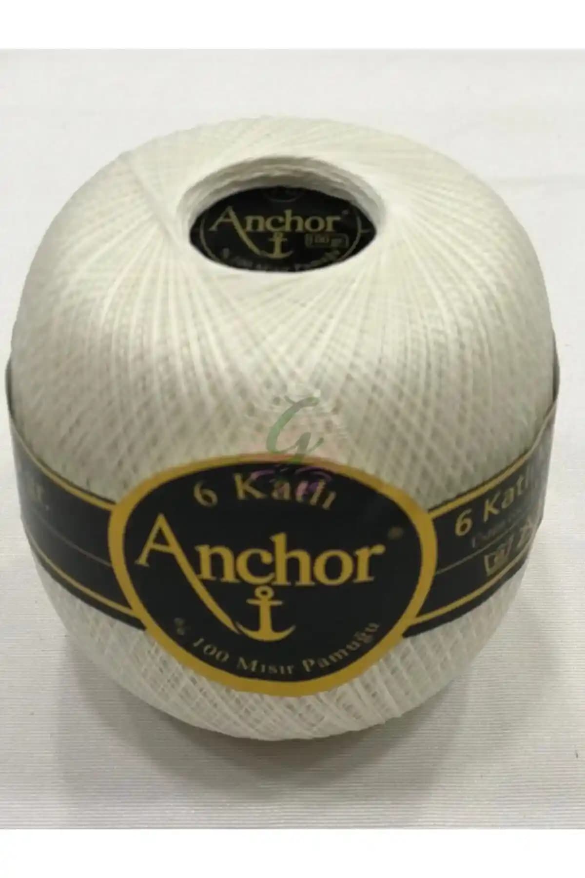 Anchor 6 Katlı Mısır Pamuğu 70 Numara Kaliteli ve Dayanıklı Tekstil Ürünü