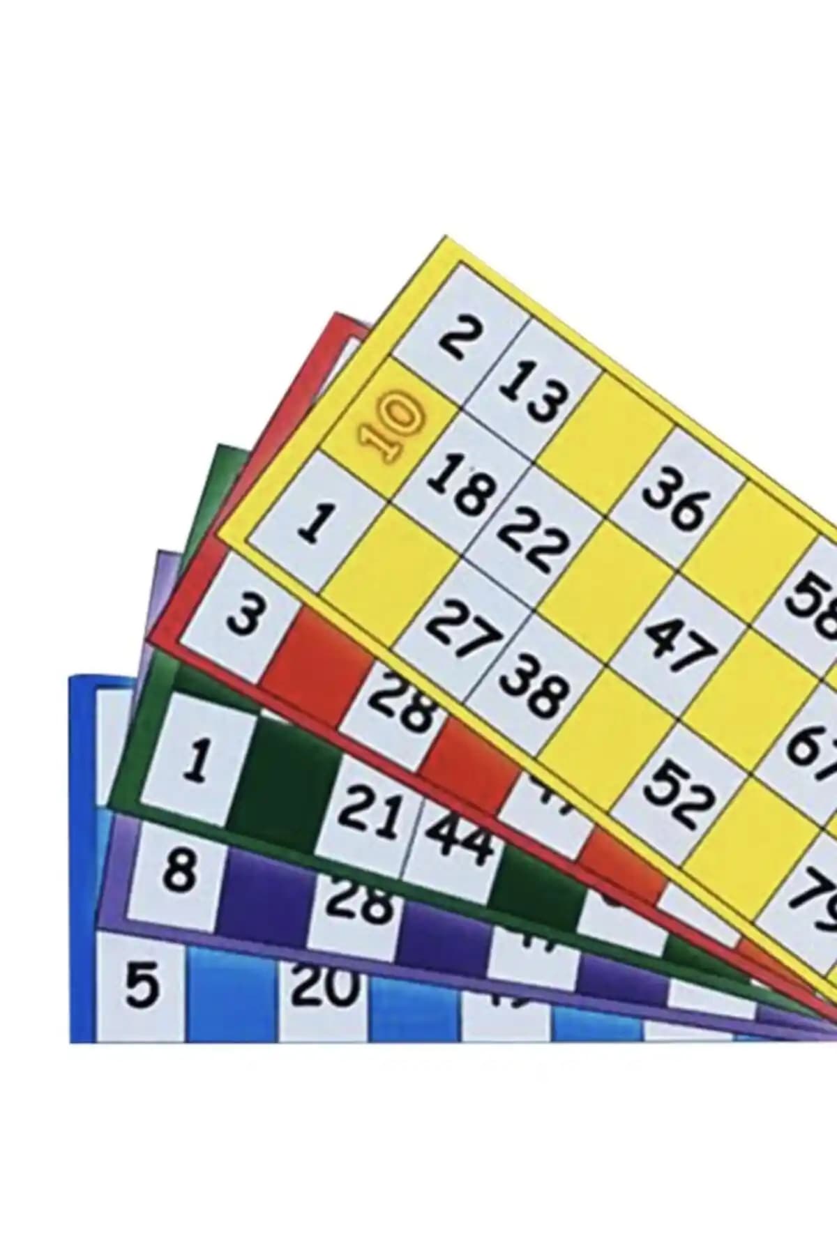 Baktuğ Tombala 20 Kart 90 Sayı Seti ile Aile ve Arkadaşlar İçin Eğlenceli Oyun Deneyimi