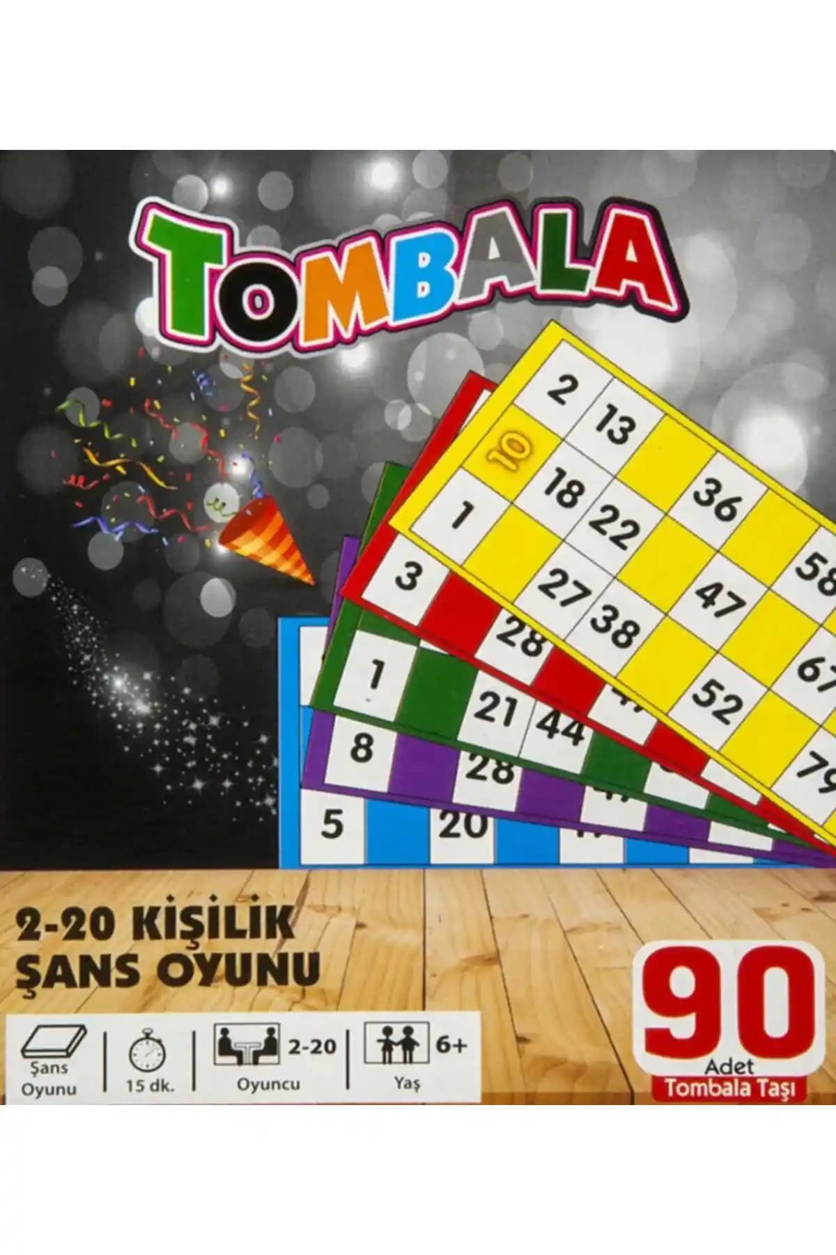 Chantaky 101 750 Yılbaşı Özel Tombala Oyunu: Eğlence ve Kutlama İçin Modern Masa Oyunu