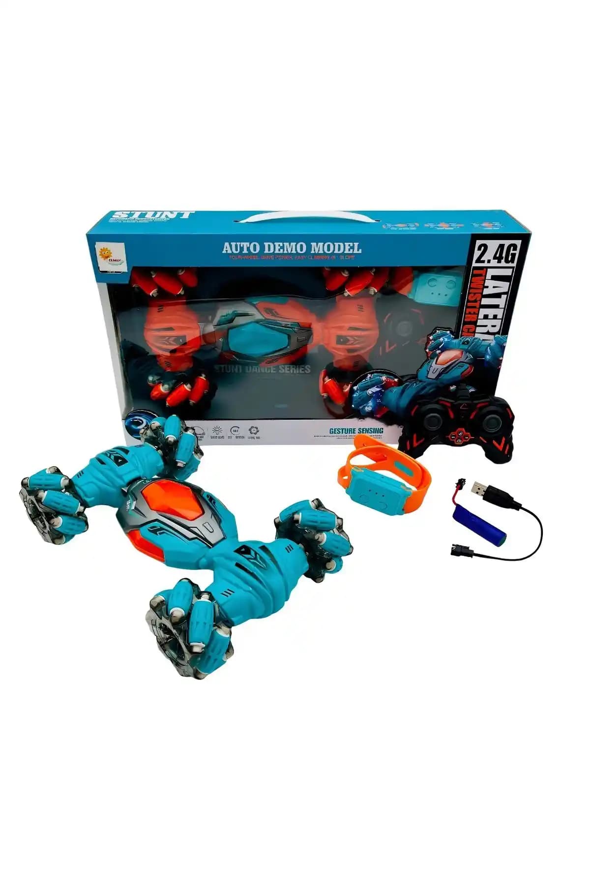 Dekan Toys Şarjlı El Sensörlü Akrobat Araba: Çocuklar İçin Güvenli ve Eğlenceli Oyun Aracı