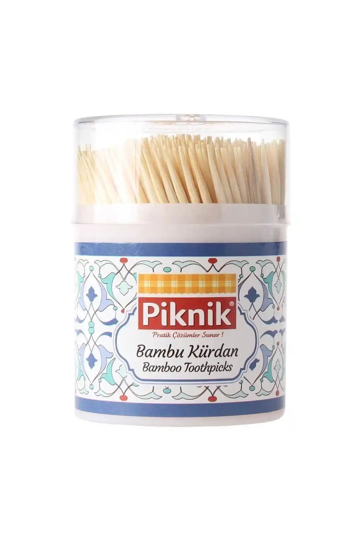 Doğal ve Şık Bambu Kürdanlar 400'lü Piknik ve Restoran Kullanımı İçin