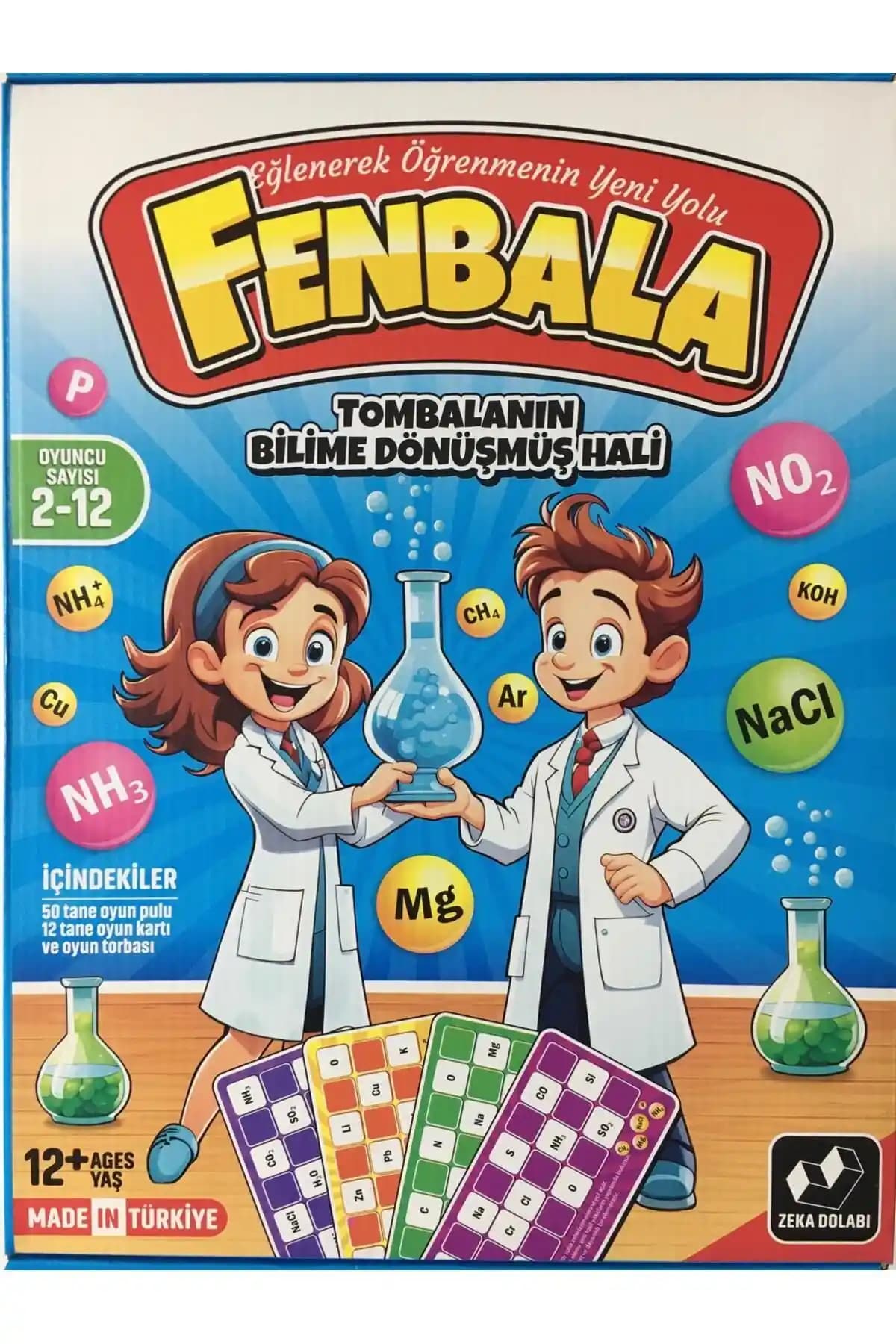 Fenbala ZEKA DOLABI ile Kimya Temel ve Detay Bilgilerini Güçlendiren Eğitim Kaynağı