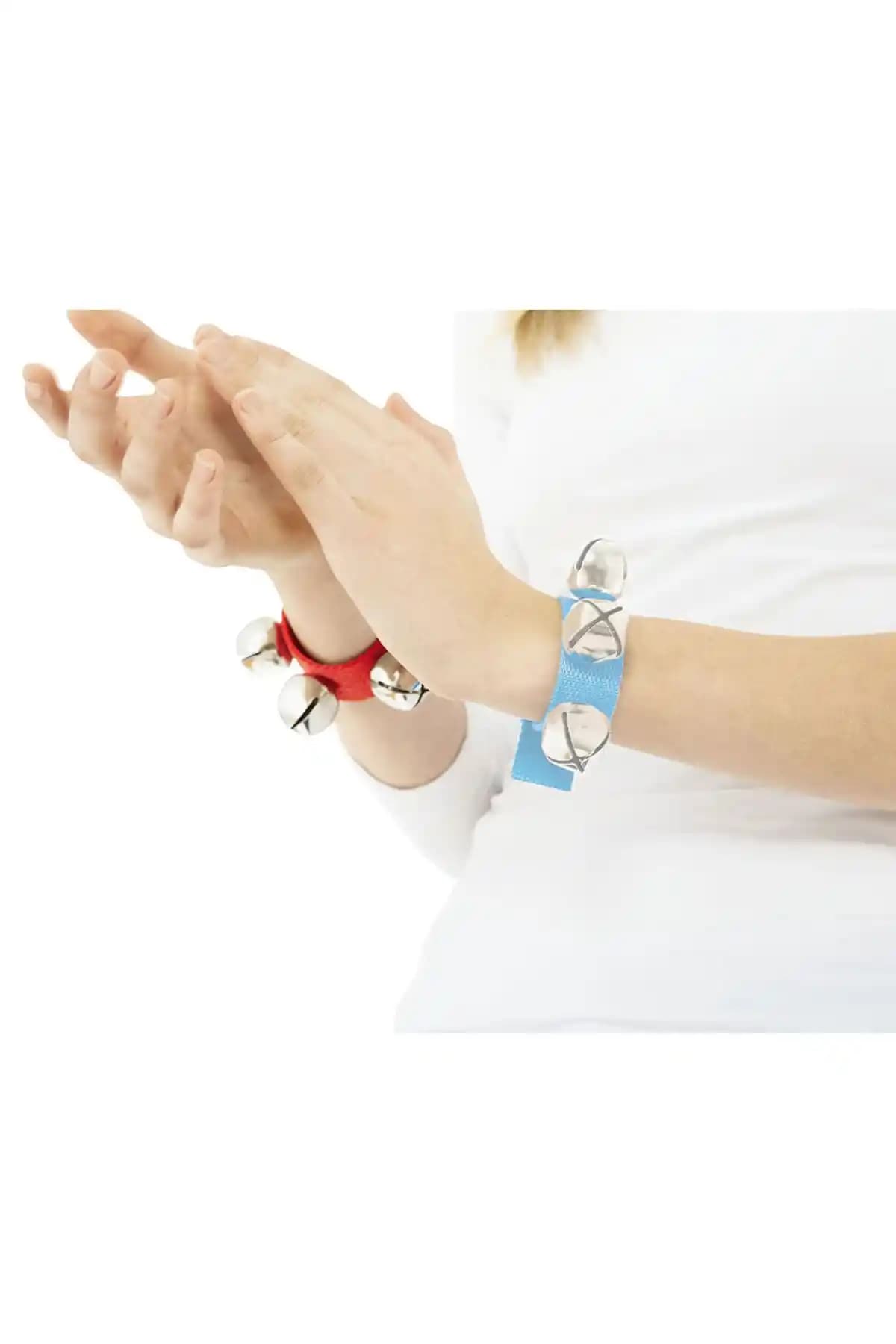 Genel Markalar Kırmızı Büyük Bilek Zili: Ritim Tutmayı Kolaylaştıran Müzik Aleti