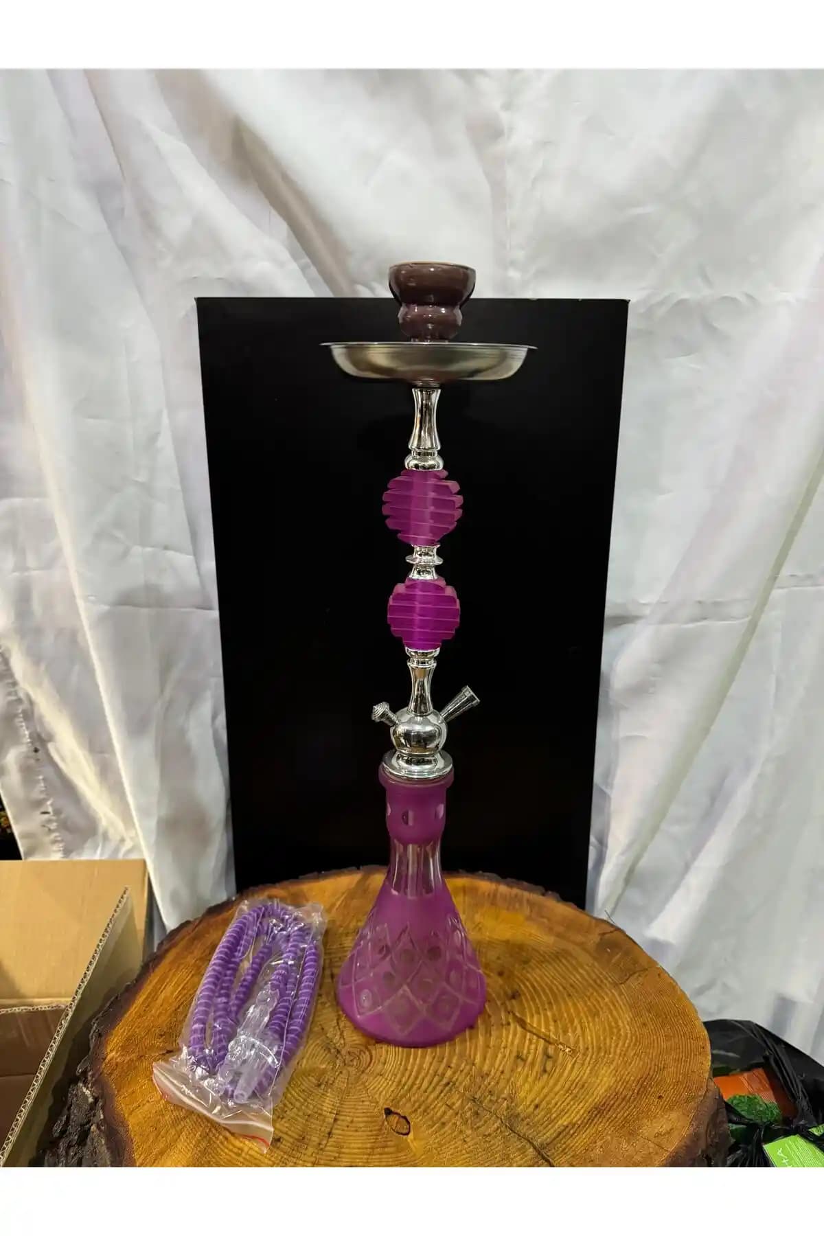 Günay İthal Büyük Boy Nargile Seti Kaliteli ve Estetik Tasarımıyla Kullanım Kolaylığı Sunar