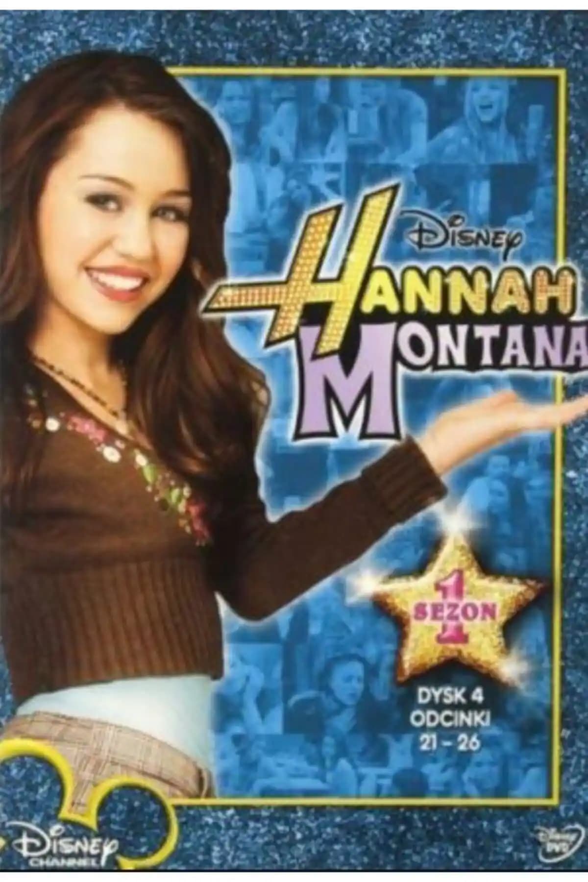 Hannah Montana Sezon 1 Disk 4 DVD Türkiye Üretimi Yüksek Kaliteli Eğlence İçeriği