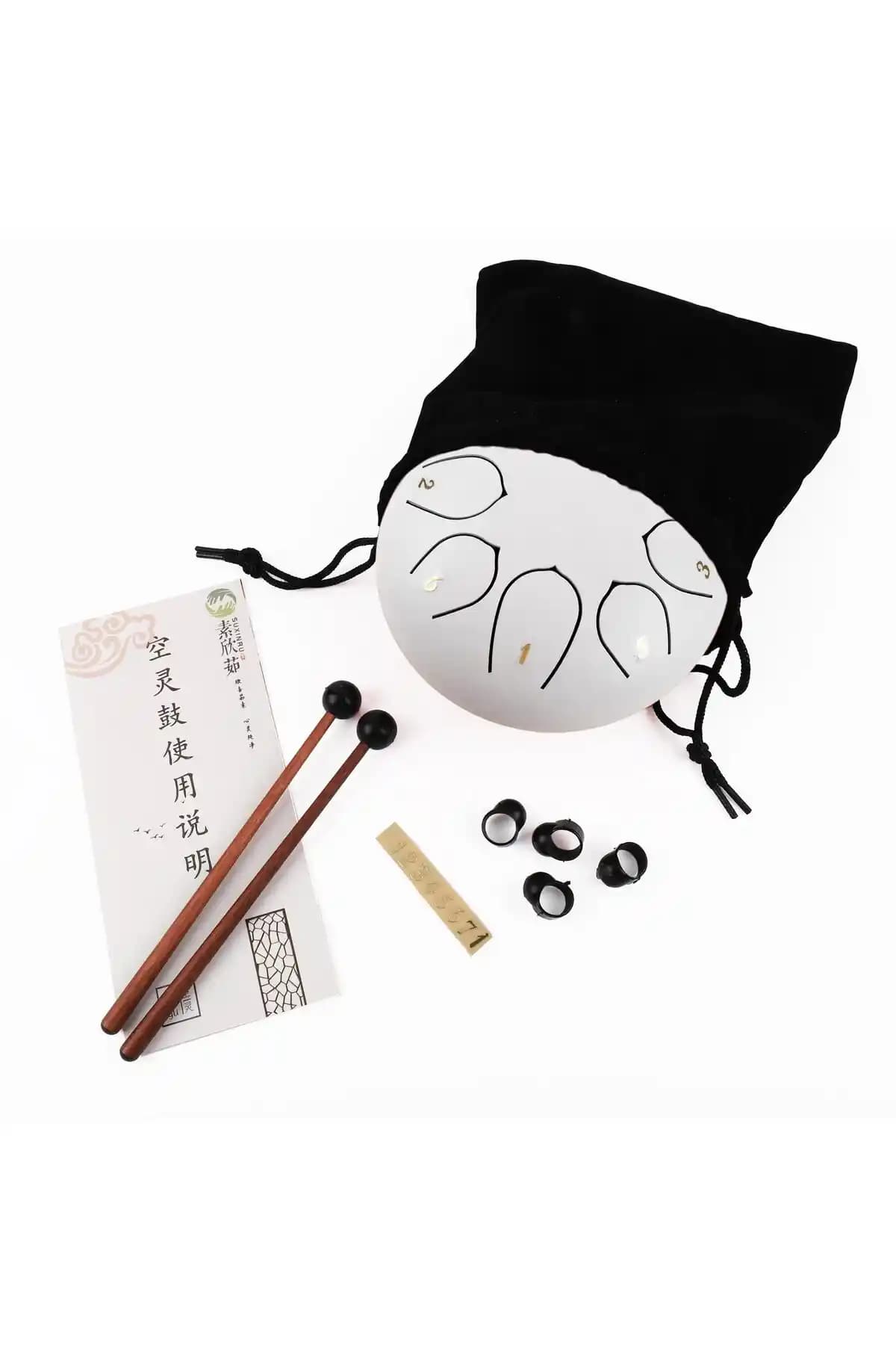 JWIN JTN-68 6 İnç Çelik Handpan Tongue Drum Enstrümanı ile Müzik ve Terapi Deneyimi