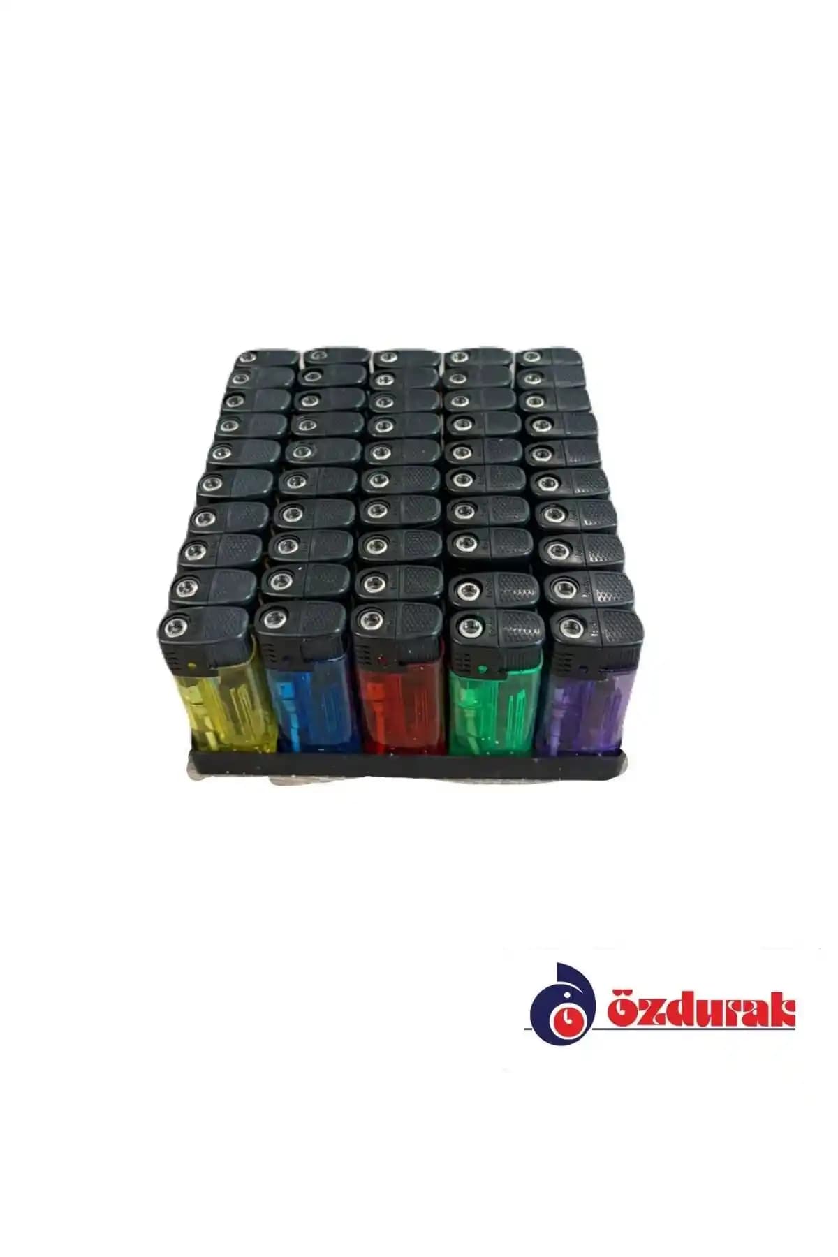 Koko 1800 Şeffaf Izgaralı Çakmak Günlük ve Kamp Kullanımı İçin Güçlü ve Ekonomik Alev Kaynağı