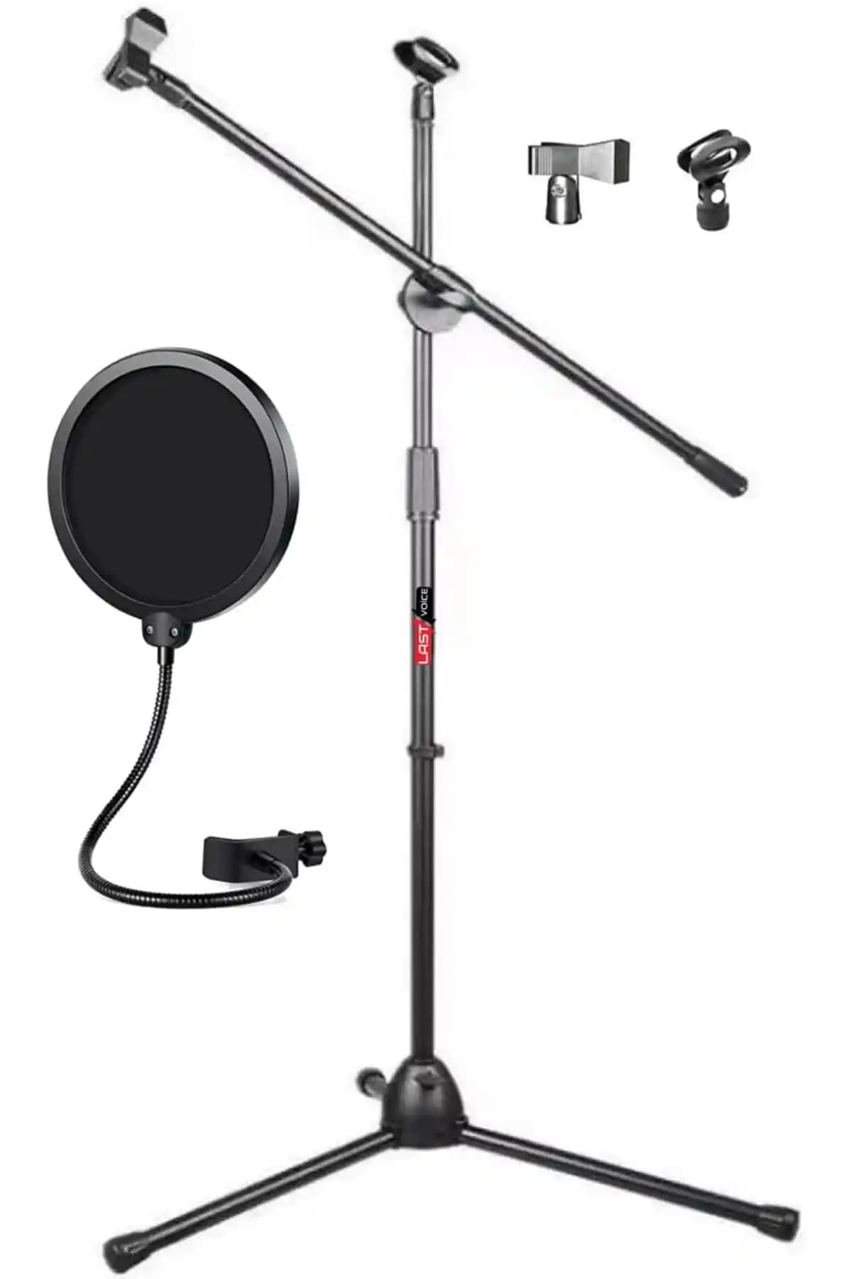 Lastvoice MS06 Fon Stand ve PS01 Pop Filtre ile Profesyonel Ses Kayıt Çözümü
