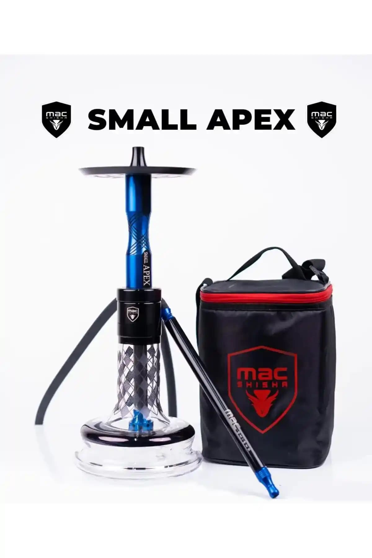 MAC SHISHA Small Apex Orta Boy Çantalı Nargile Takımı Türkiye Menşeli ve Kullanışlı