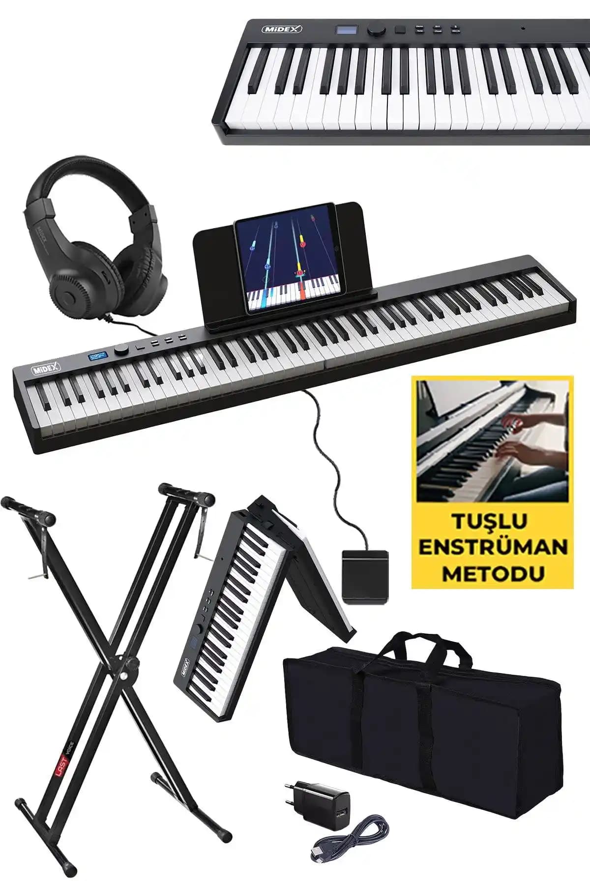 Midex PLX-100BK-ST Taşınabilir Dijital Piyano Özellikleri ve Kullanıcı Yorumları