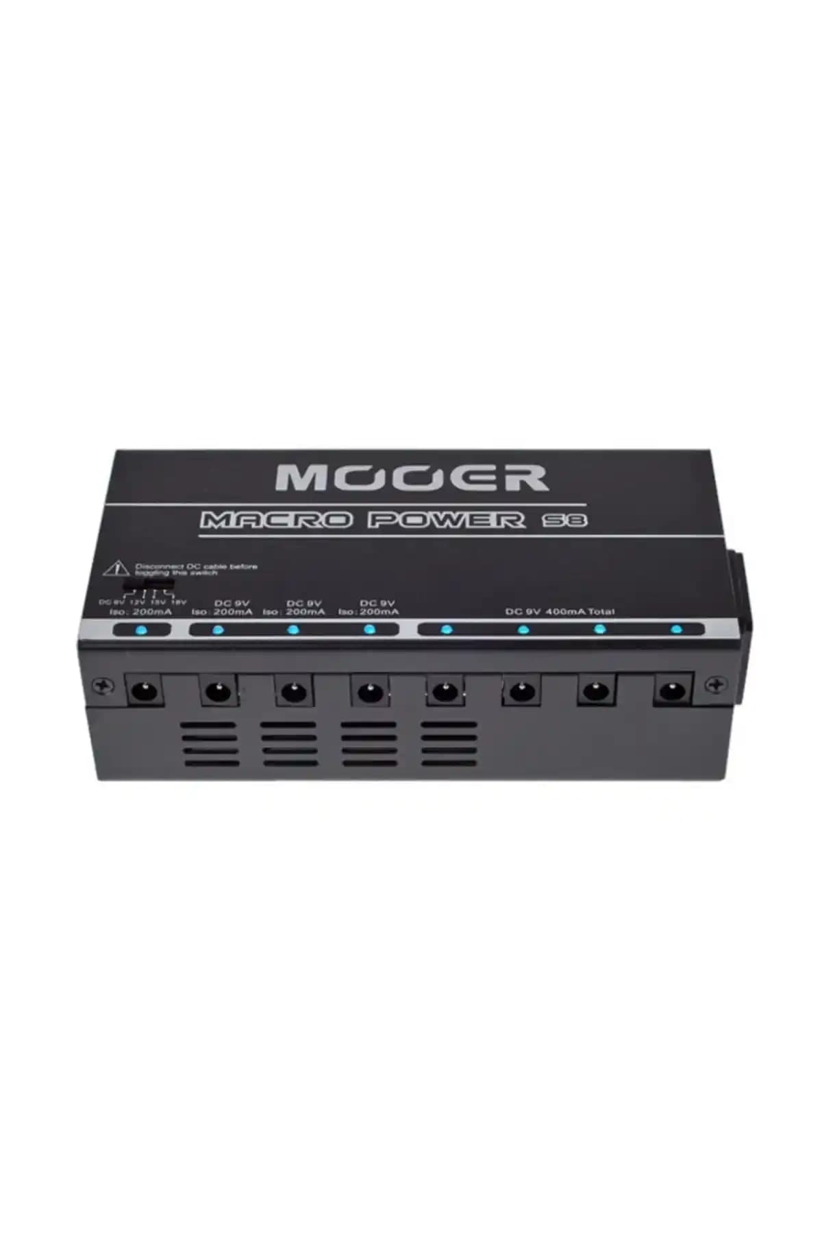 Mooer Macro Power 8 Çoklu Güç Adaptörü: Güç ve Çok Yönlülüğü Bir Arada Sunar