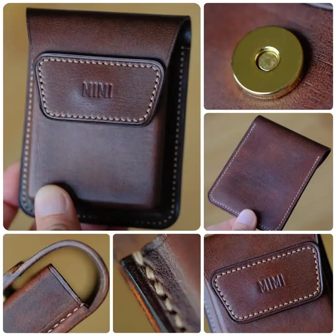 Nemesis Deri ile Özel Tasarım Kart Destesi Tutucu Üretimi ve Teknik Detayları