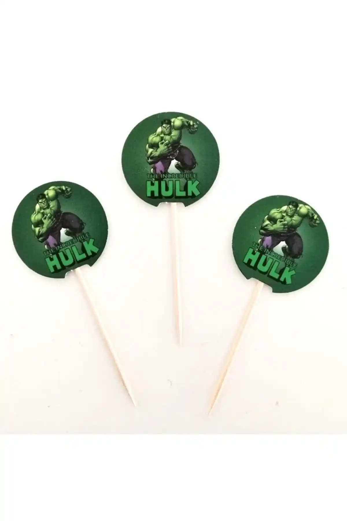 Partideyince Hulk Konsept Kürdanı ile Temalı Partilerinize Renk Katın