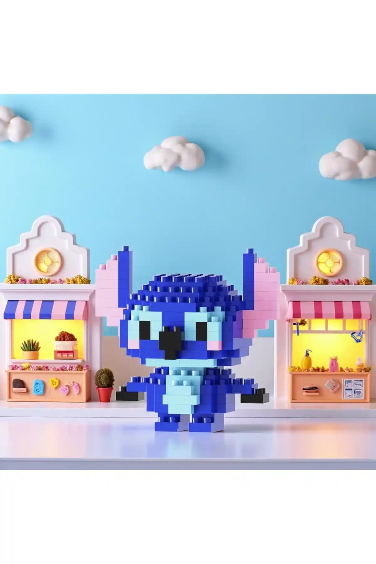 Pinkyday Disney Stitch 3D Yapboz Seti Çocuklar İçin Eğlenceli ve Geliştirici Aktivite