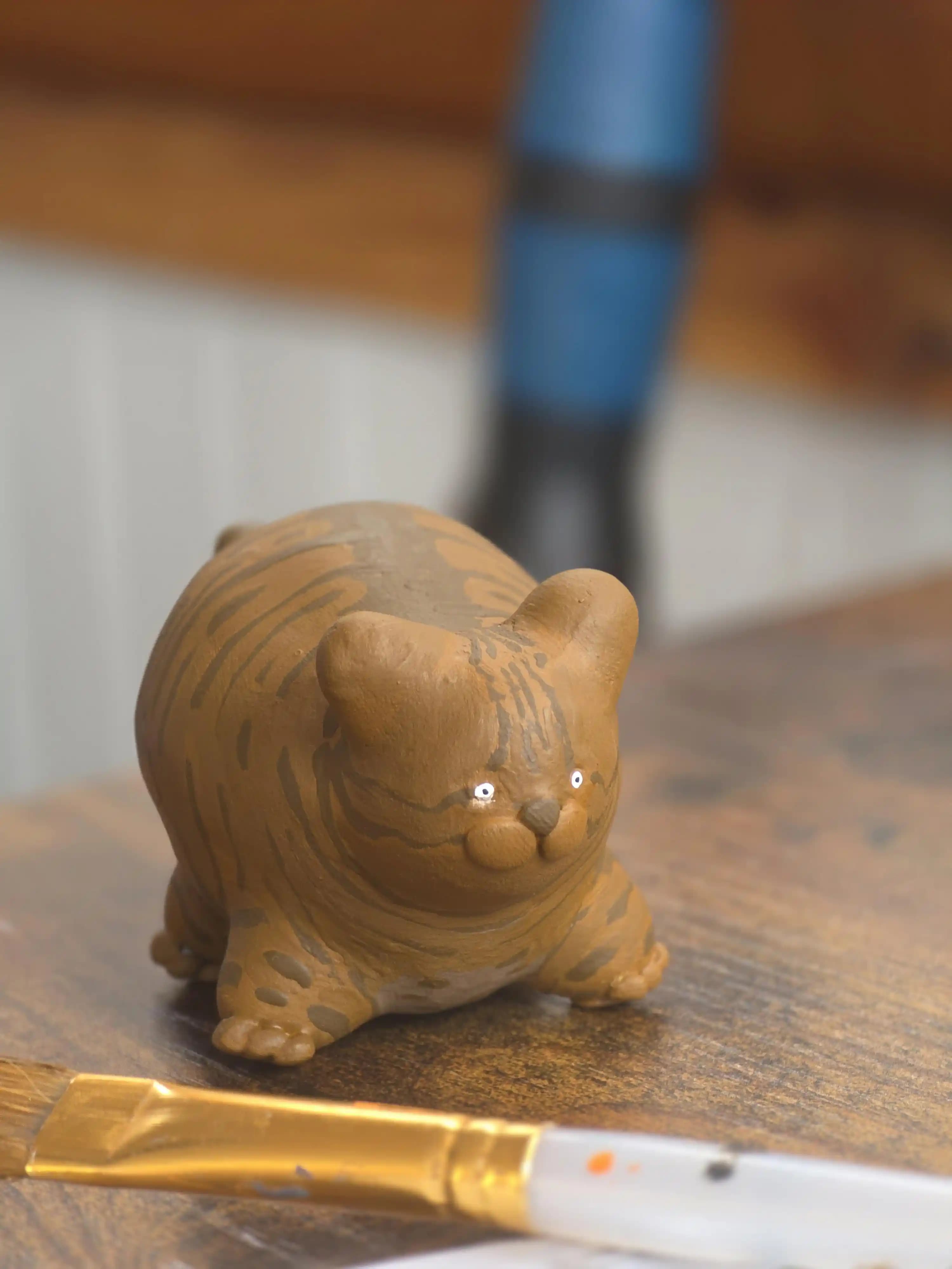 Polimer Kil ile Şişman Kedi Figürleri: Tasarım, Teknikler ve Malzeme Kullanımı