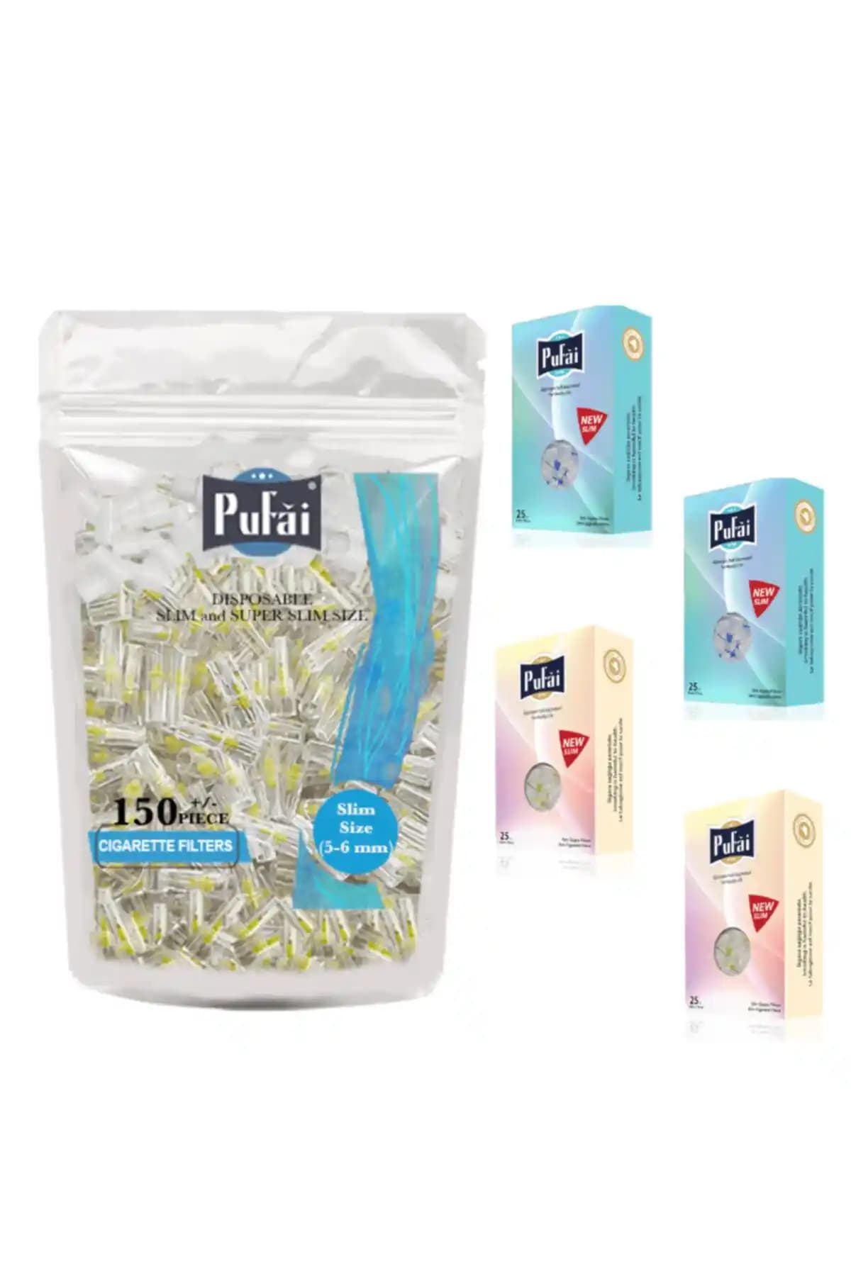 Pufai Süper Slim Sigara Filtresi ile Sağlıklı Sigara İçme Deneyimi