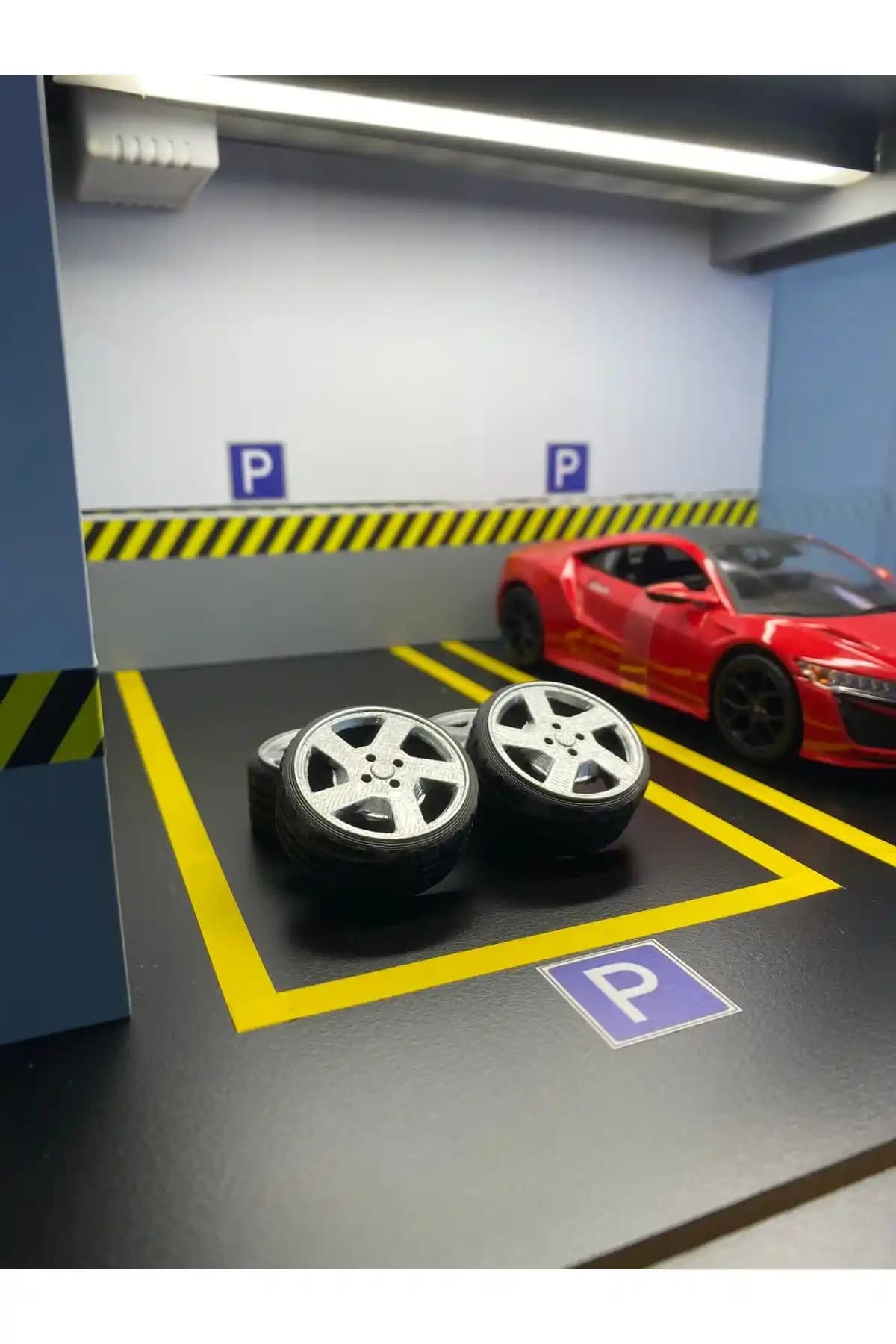 RC Tofaş 1:16 Ölçek Kumandalı Jant Takımı Dayanıklı ve Estetik Tasarım