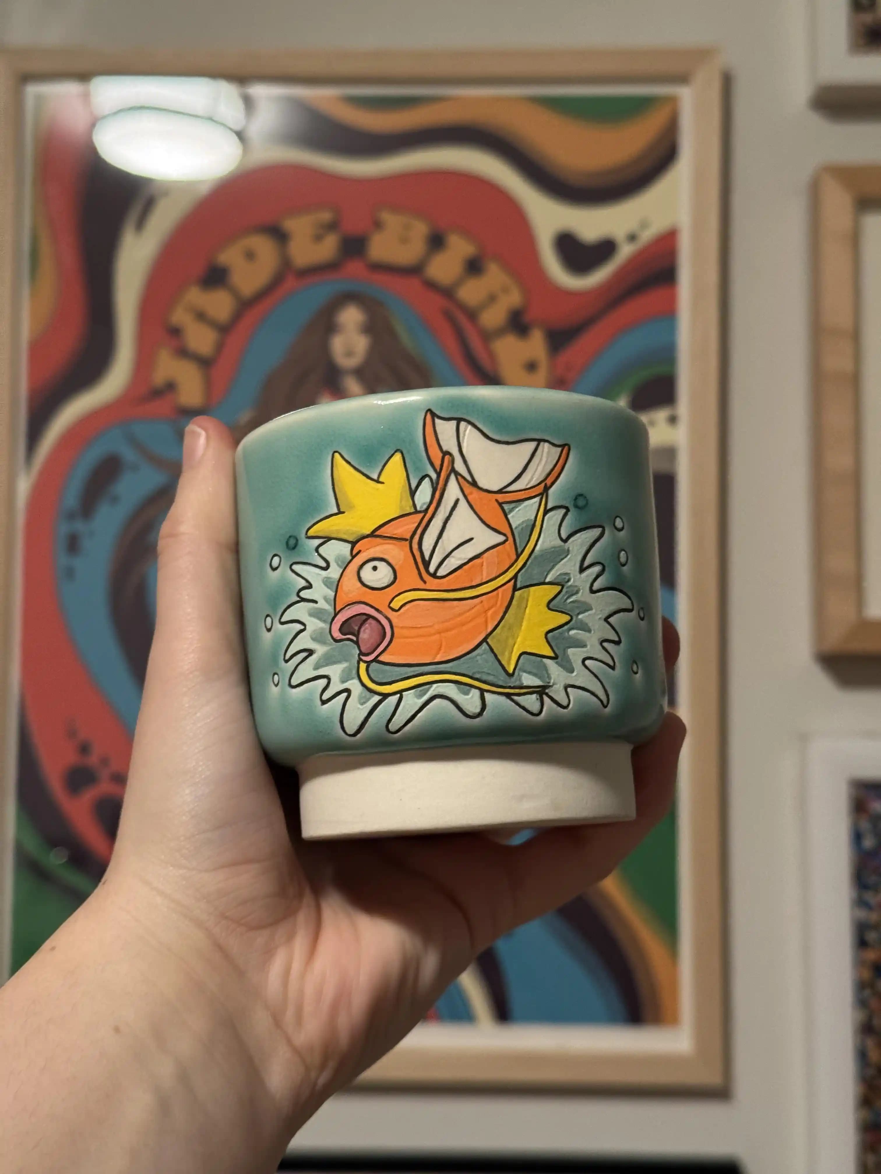 Seramikte Alt Sırlama ve Şeffaf Sır Teknikleri: Magikarp Örneği Üzerinden İnceleme