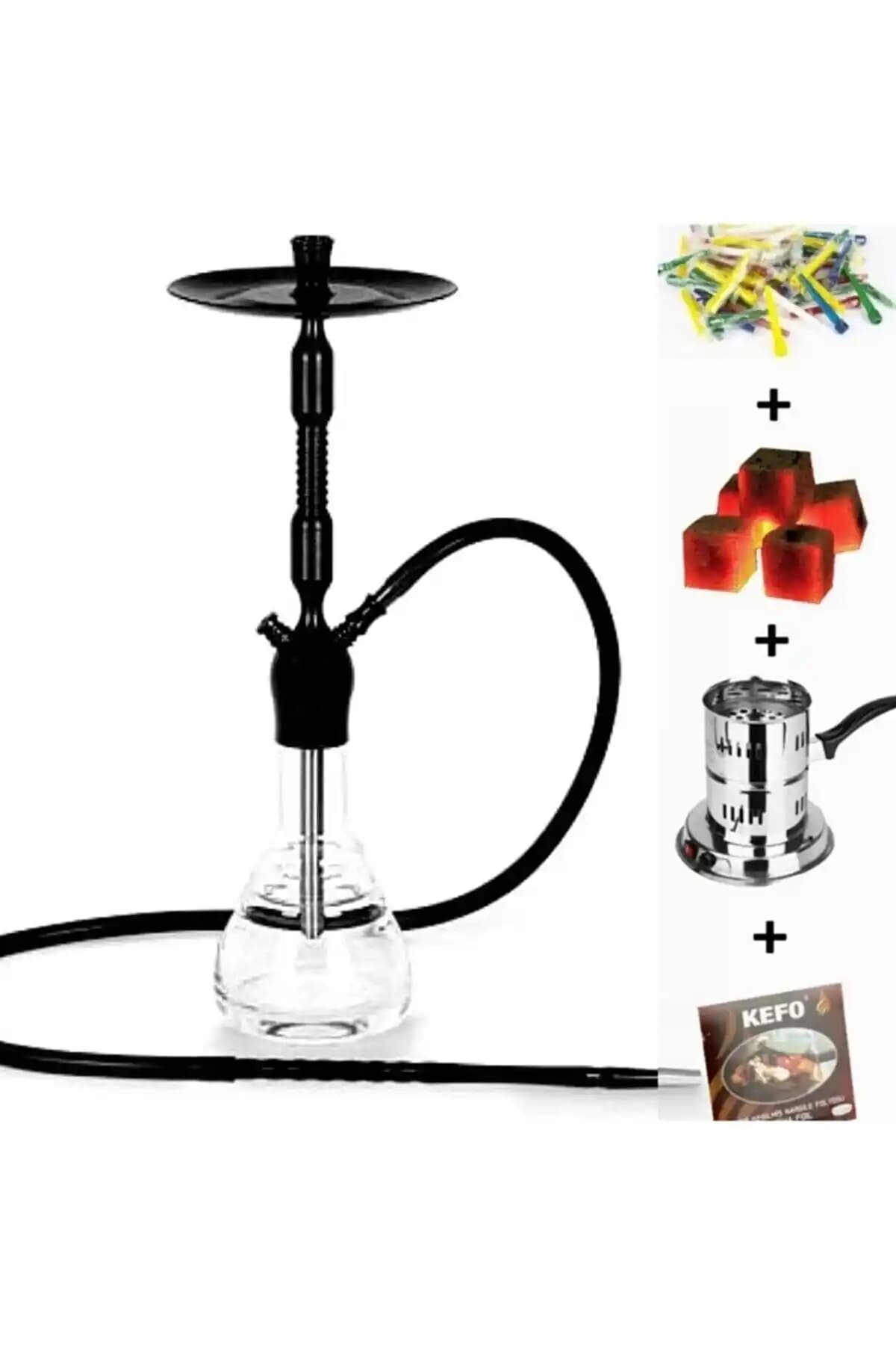 Signature Konya Kilitli Nargile Takımı Full Set Özel Tasarım ve Dayanıklı Malzemelerle