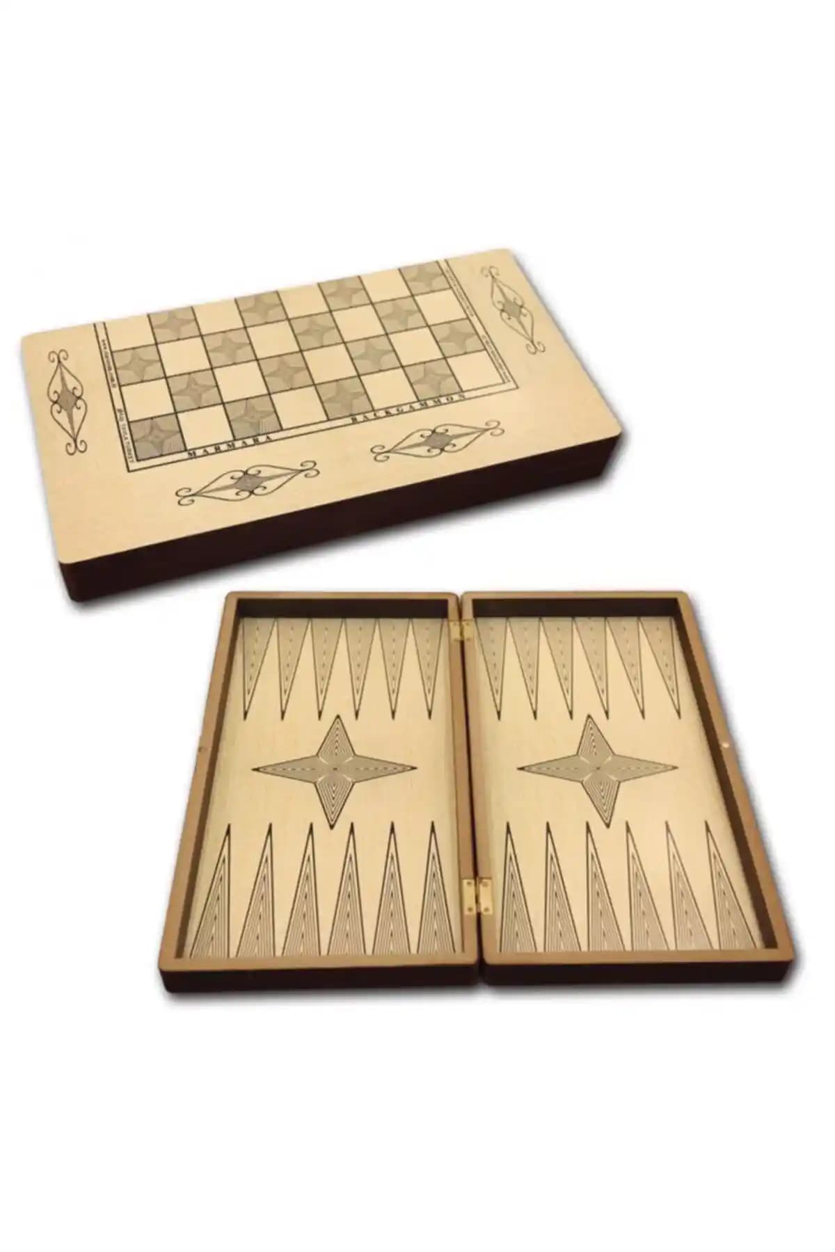 Star Marmara Yakma Tavla Büyük Boy Geleneksel Oyunun Modern Tasarım ve Dayanıklı Malzemelerle Buluşması