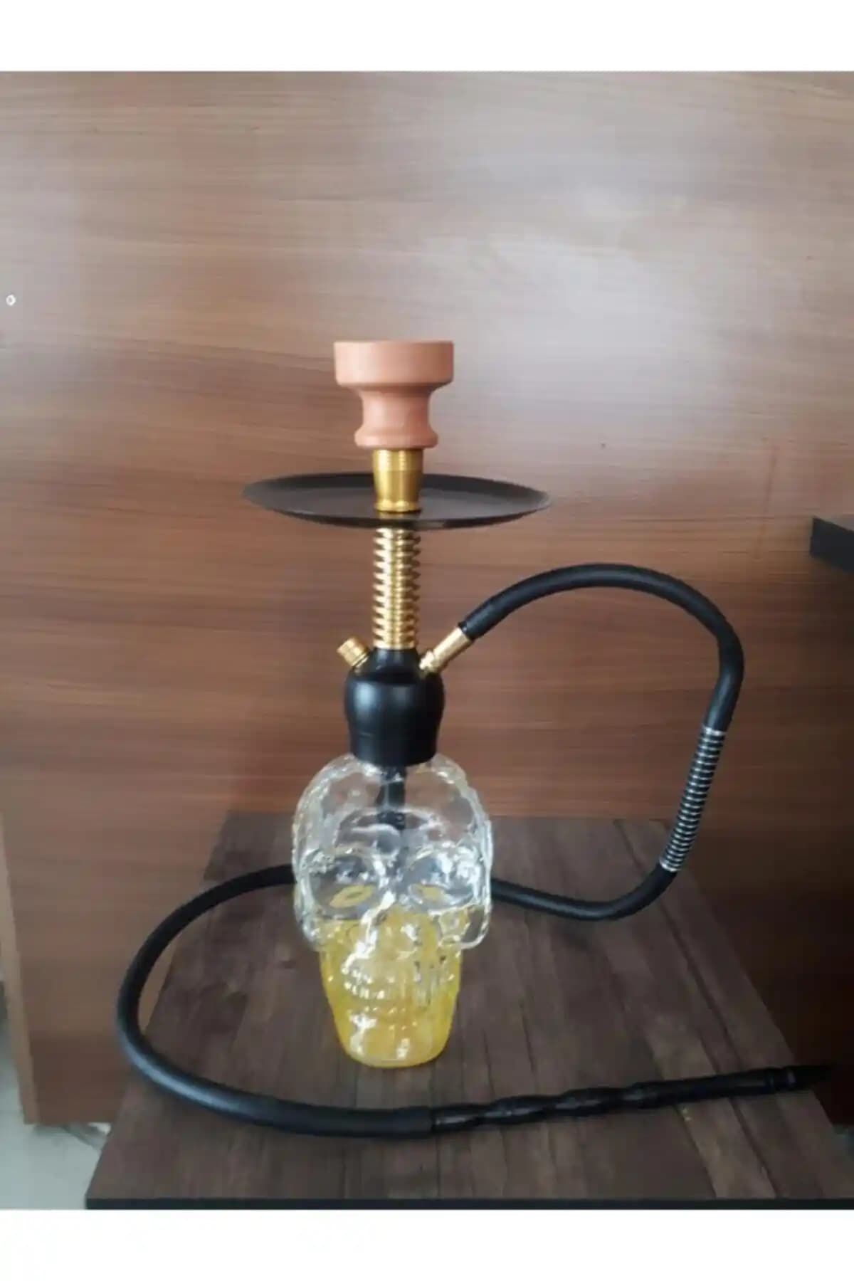 Tanya Sarı Kuru Kafa Nargile Takımı: Estetik ve Kullanım Kolaylığı Sunan Modern Tasarım