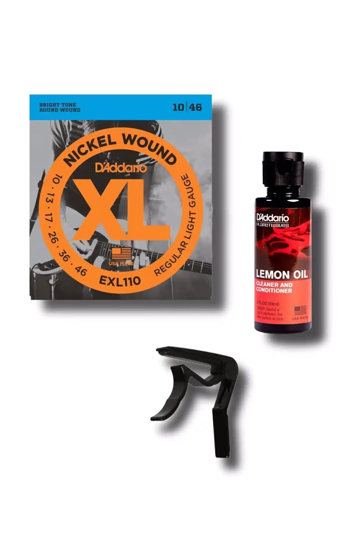 Tekin Müzik Daddarıo Elektro Gitar Tel Seti: Yüksek Kalite ve Performans İçin Idealdir