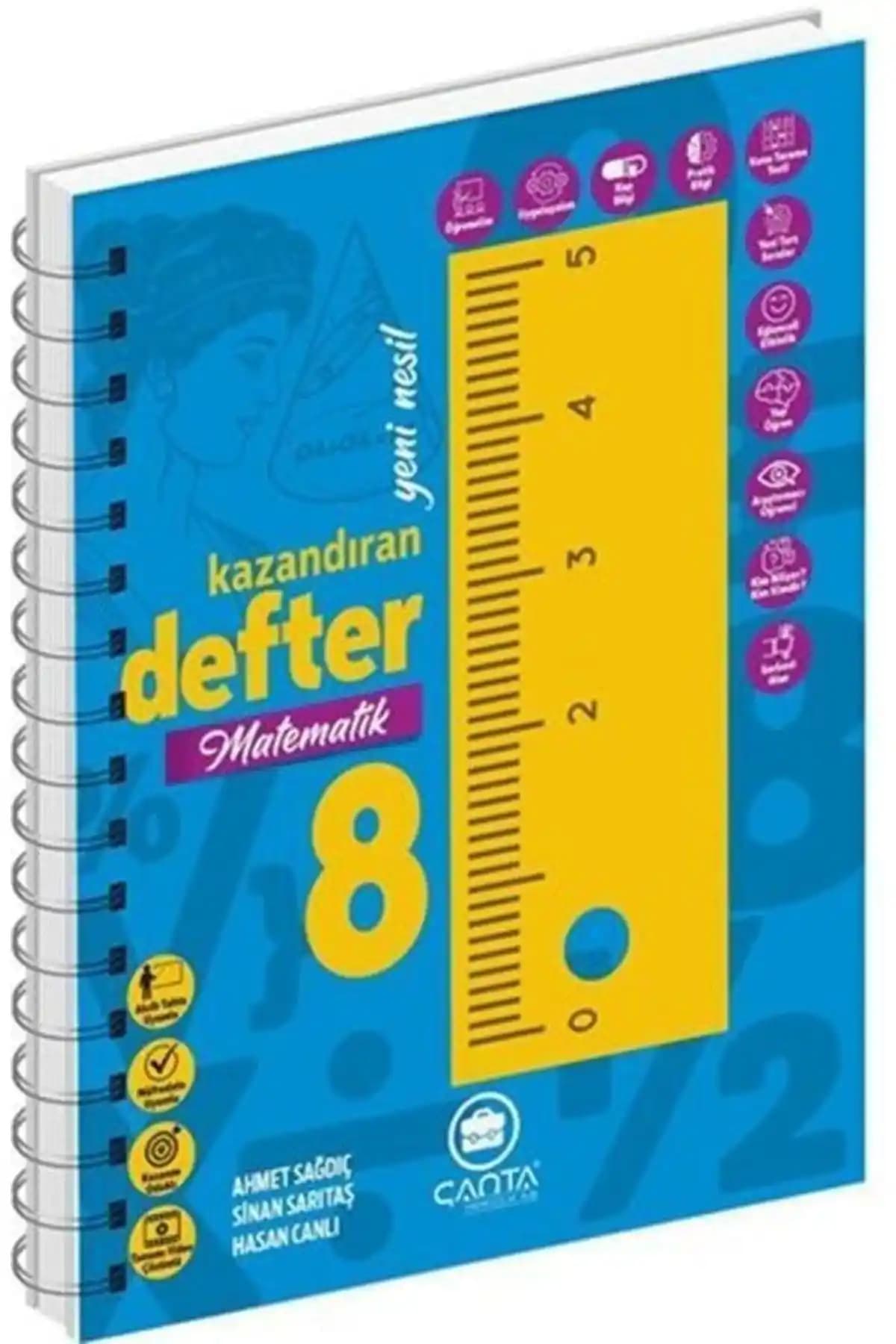 8. Sınıf LGS Matematik Çalışma ve Planlama Defterleri Karşılaştırması