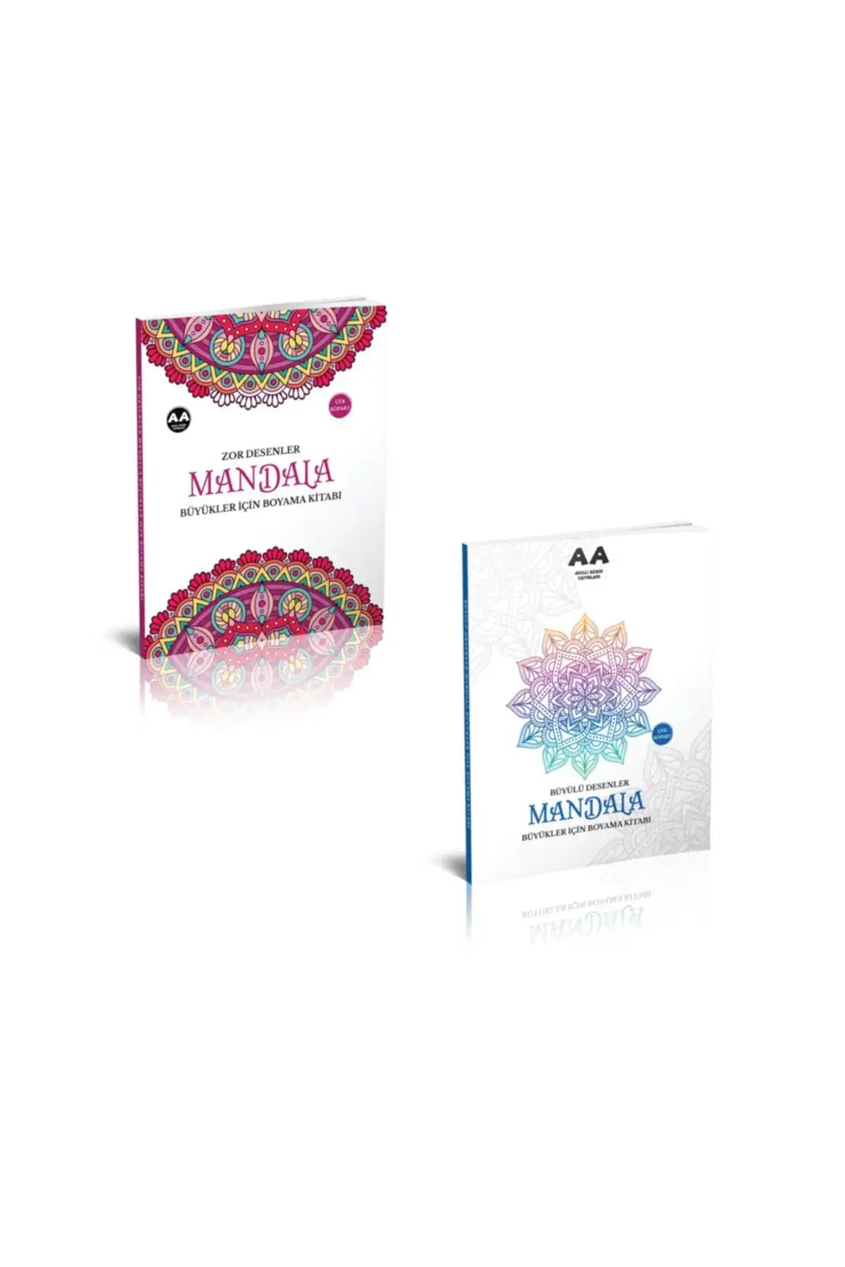 Akıllı Adam Yayınları Mandala ve İndigo Kitap Renkler Ülkesi Karşılaştırması