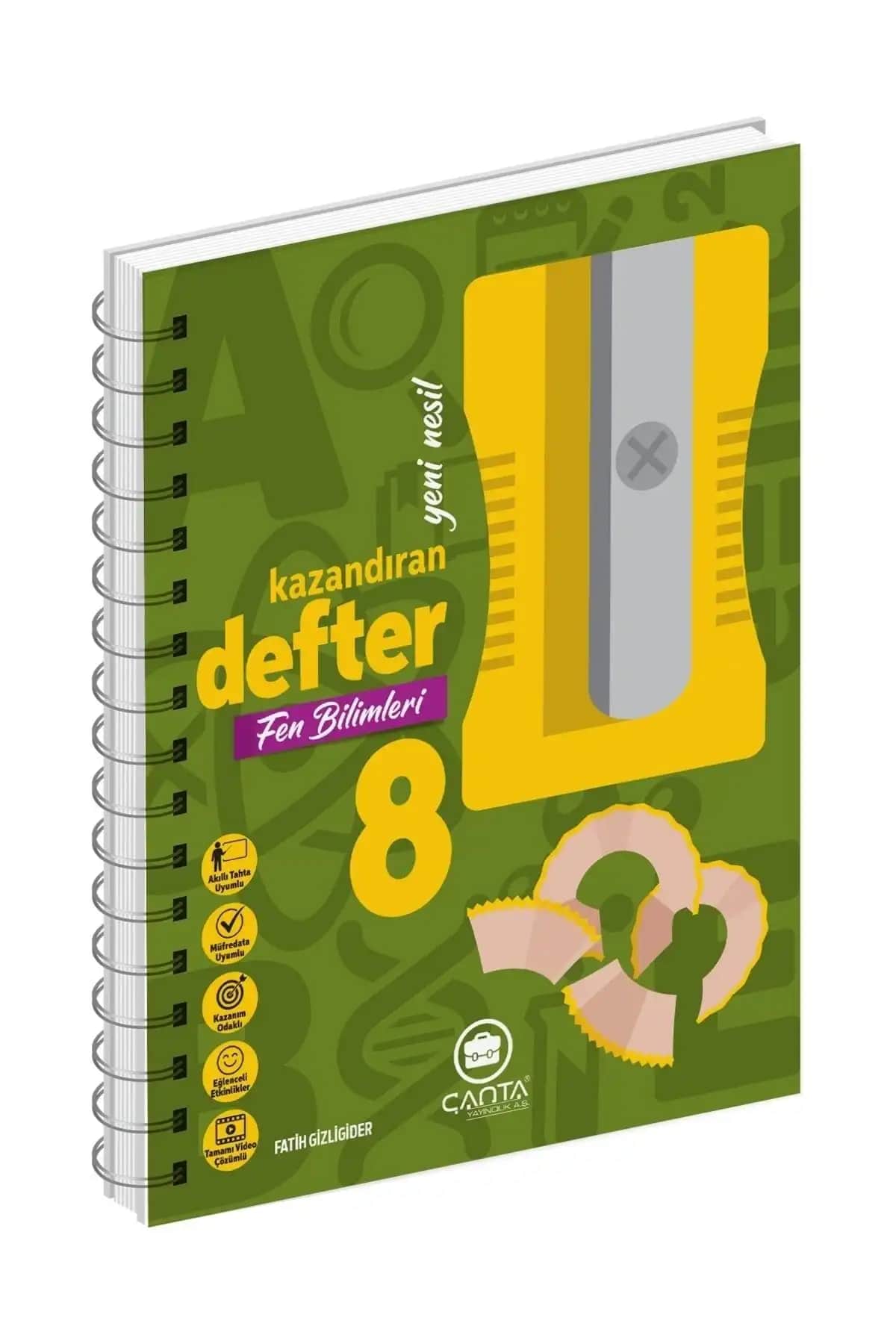 Çanta Yayınları 8.Sınıf Fen ve Matematik Yeni Nesil Kazanımlar Defterleri Karşılaştırması