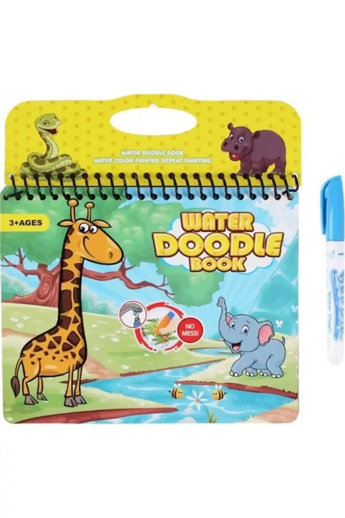 Çocuklar İçin Su ile Boyama Kitapları Karşılaştırması: Orman Diyarı ve Prensesler Dünyası