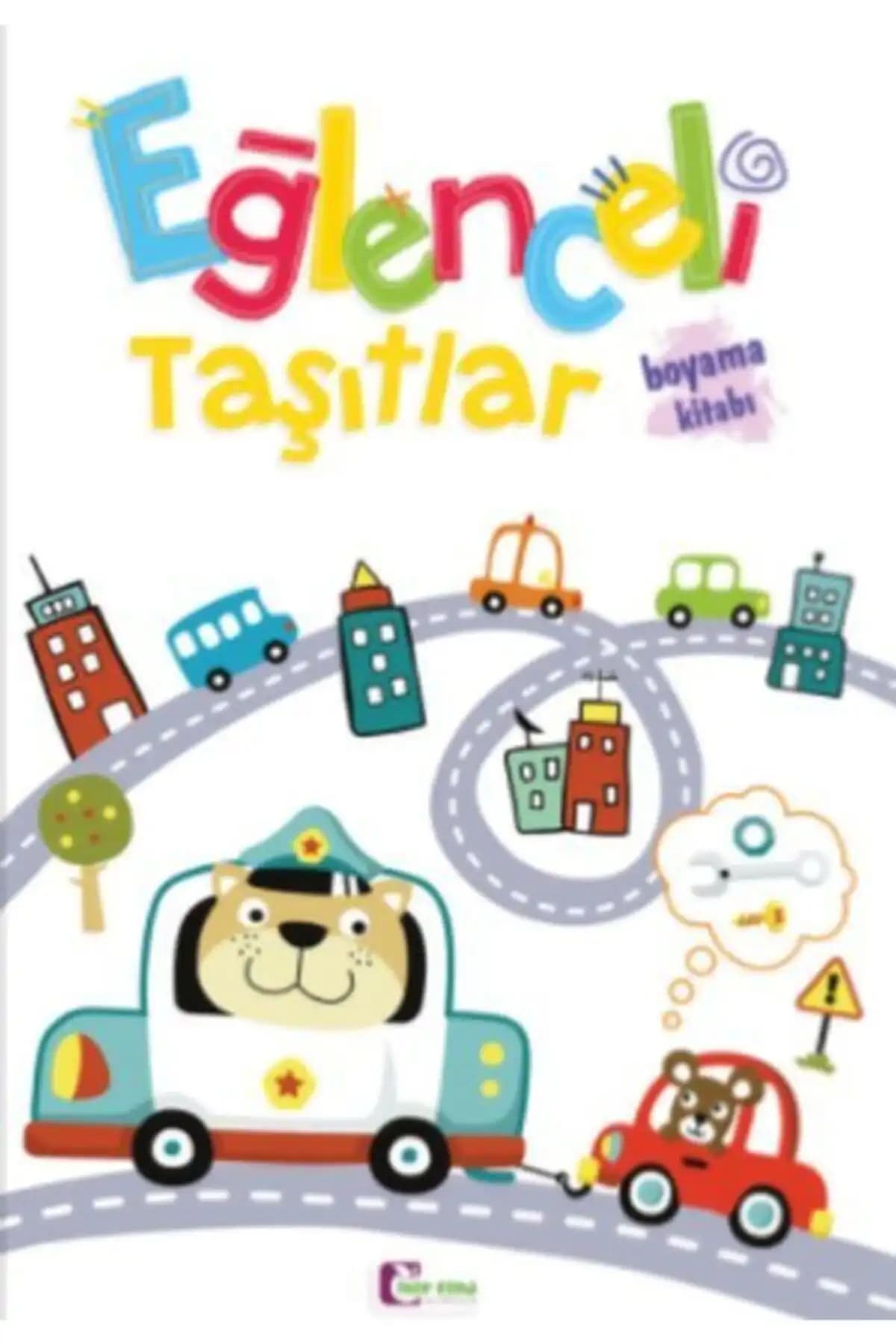 Çocuklar İçin Taşıtlar ve Arabalar Boyama Kitaplarının Karşılaştırması