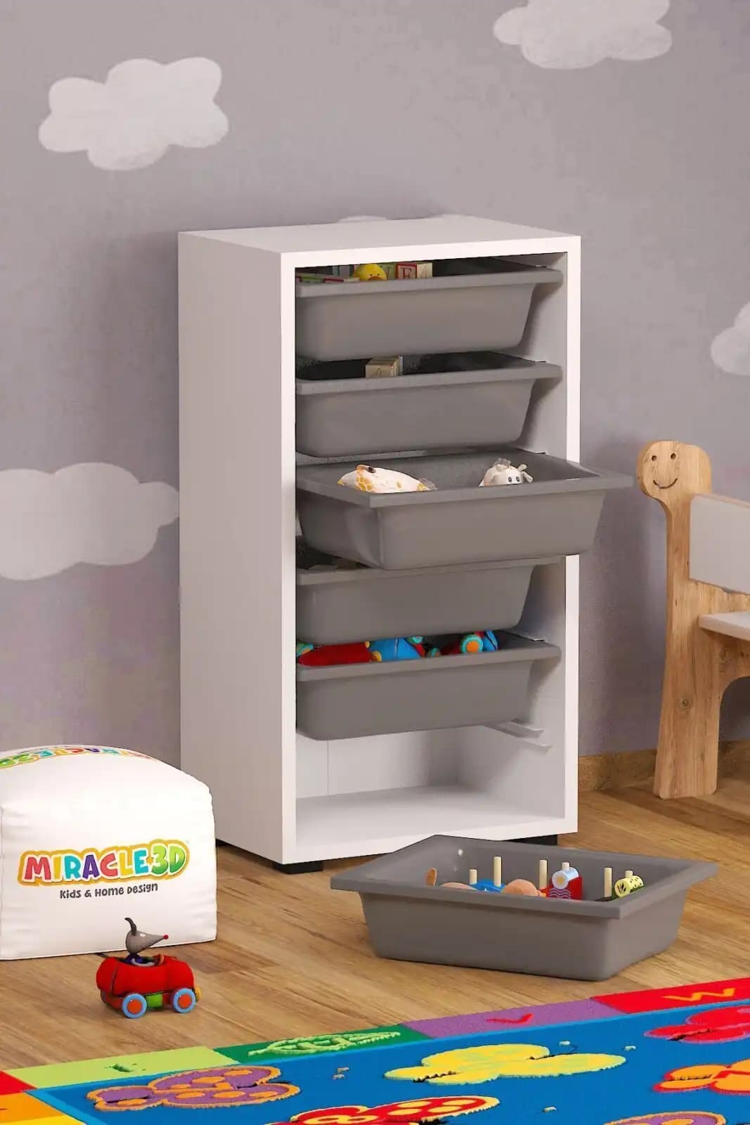 Çocuk Odası Organizer Seçenekleri ve Kullanım İpuçlarıyla Düzeni Sağlama