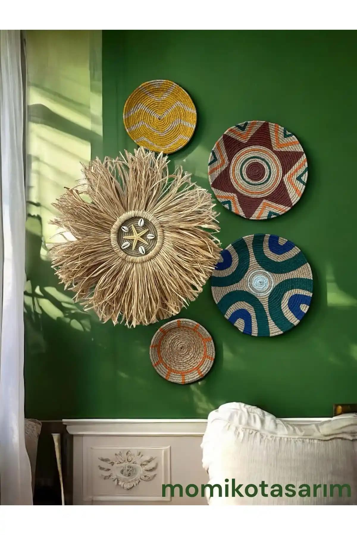 Hasır Duvar Dekorasyonu: Doğal ve Şık Mekanlar İçin Trend Trend Trend