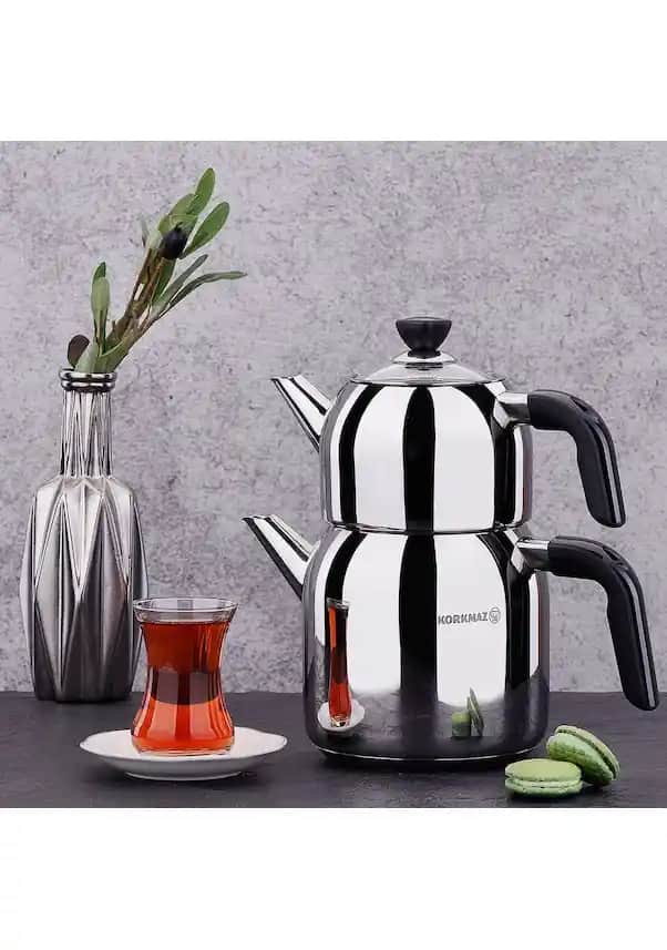 Korkmaz Kappa Çaydanlık ile Modern ve Şık Mutfak Dekorasyonu Çözümleri