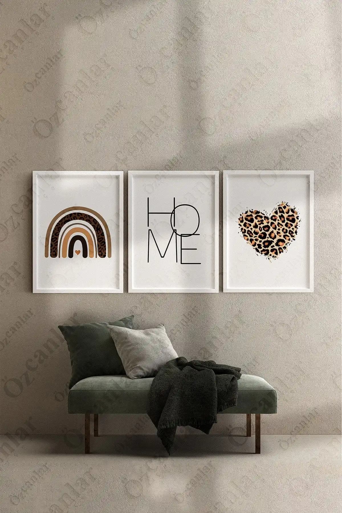 Üçlü Duvar Tabloları ile Mekânlarınızı Modern ve Şık Hale Getirin