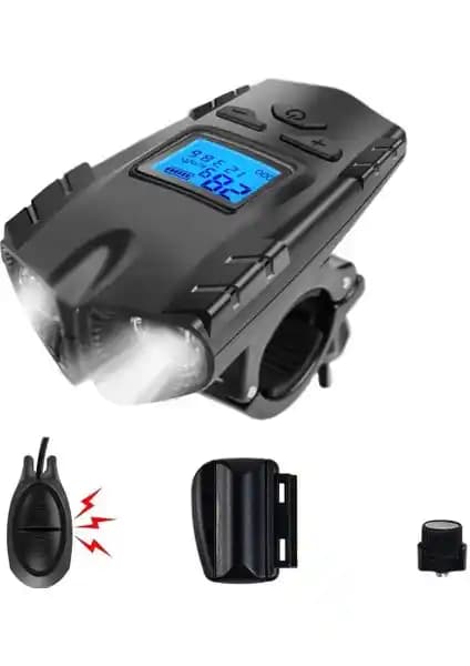 Bisiklet Güvenliğini Artıran Çok Fonksiyonlu LED Far ve Korna Sistemleri Tanıtımı