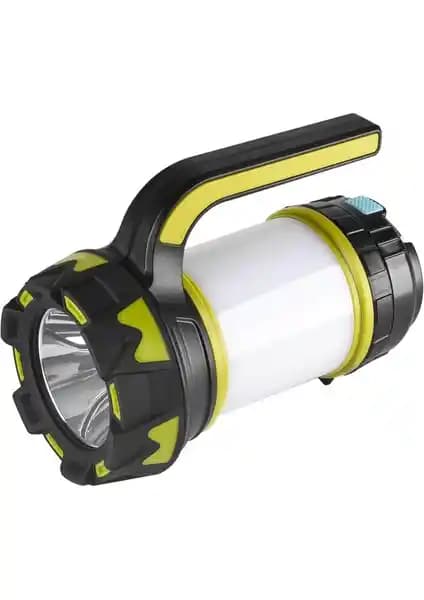 Dailytech 8000 Lümen 100W USB Şarj LED Kamp El Feneri Dayanıklı ve Yüksek Performanslı Aydınlatma