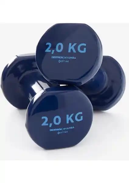 Decathlon Domyos 2 Kg Dambıl: Evde Kullanım İçin Dayanıklı ve Şık Fitness Ekipmanı