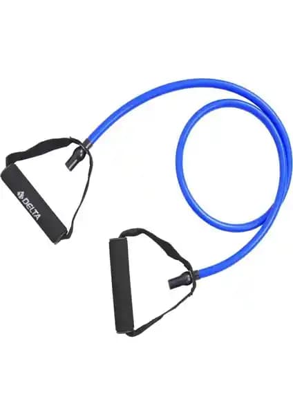 Delta 120 cm Tutacaklı Hafif Sert Pilates Direnç Lastiği: Çok Yönlü Egzersiz İçin Uygun Bir Seçenek